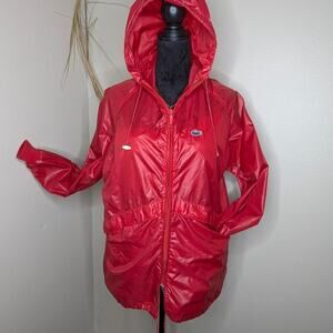 Vintage 80sred Lacoste windbreaker jacket